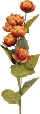 Produktbild von Clayre & Eef Kunstblume 10x10x63 cm Orange Kunststoff