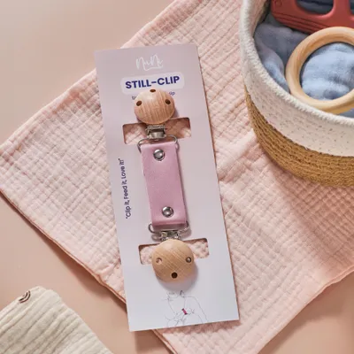 Produktbild von Stillclip rosa für ein freihändiges Stillen