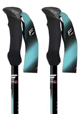 Immagine prodotto di Fizan Compact 4 Tech azzurro: prezzo per coppia di bastoni