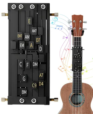 Produktbild von Gitarre Akkord Trainer, Gitarren Akkord Presser, Gitarre Lernwerkzeug, Tragbares Gitarrentrainergerät, Gitarrenakkord Helfer