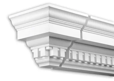 Image de Profhome 402231 Élément d'aboutement Moulure exterieure Élement décorative Élément de façade