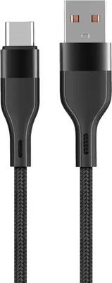 Obrázok produktu pre Maxlife MXUC-07 Kábel USB - USB-C 1,0 m 3A čierny nylon