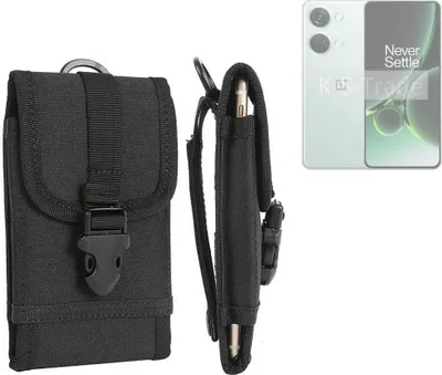 Produktbild von K-S-Trade Holster Handy Hülle kompatibel mit OnePlus Nord 3 5G Holster Handytasche Gürtel Tasche Schutz Hülle Robust Outdoor schwarz