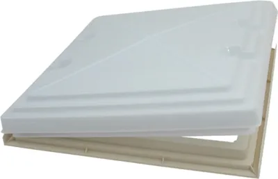 Zdjęcie produktu dla Wyłaz dachowy MPK Okno dachowe Maska dachowa 40 x 40 cm + roleta Przyczepa kempingowa Przyczepa kempingowa