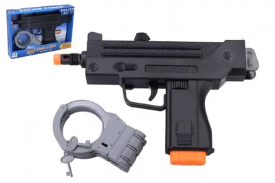 Produktbild von Pistole – Polizeipistole mit Handschellen, Set, 24 cm