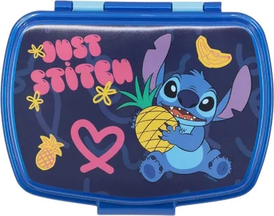 Image de Lilo & Stitch Boîte à goûter pour enfants - Boîte à déjeuner Boîte à goûter scolaire