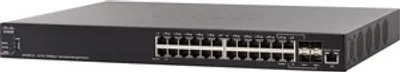 Produktbild von Cisco SX350X-24, Managed, L2+/L3, 10G Ethernet (100/1000/10000), Rack-Einbau, 1U