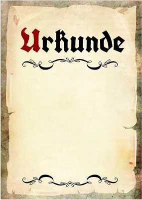 Produktbild von Urkundenpapier DIN A4 im Set (20 Blatt) Aufdruck Urkunde Alte Schrift für Zertifikat, Brief, Auszeichnung, Urkunden für Vereine, Firma, Hochzeit
