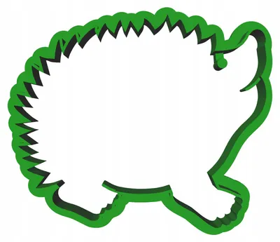 Obrázek produktu pro Forma na vykrajování sušenek ve tvaru ježka, 8 cm