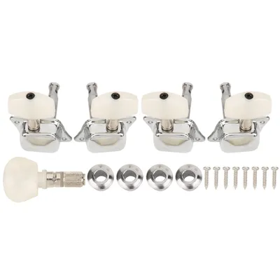 Image de Mécaniques pour banjo, bouton d'accordage, mécanique semi-ouverte, 4+1 cordes, accessoires pour instruments de musique