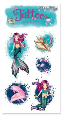Produktbild von Meerjungfrau Tattoos Motiv 2