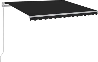 Produktbild von vidaXL Markise Manuell Einziehbar mit LED 300x250 cm Anthrazit