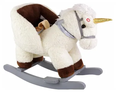 Immagine prodotto di Cavallo a dondolo Unicorno bianco