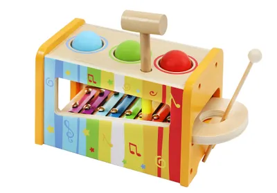 Produktbild von Xylophon mit einem Hammerspiel und Kugeln Kinder ab 3 Jahren
