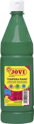 Image de JOVI peinture à la détrempe 1000ml en bouteille vert foncé