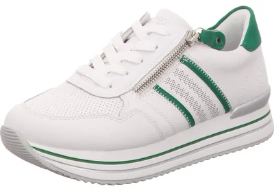 Produktbild von Remonte Sporthalbschuhe Formsohle modisch in weiss/weiss kombi, Gr. 37
