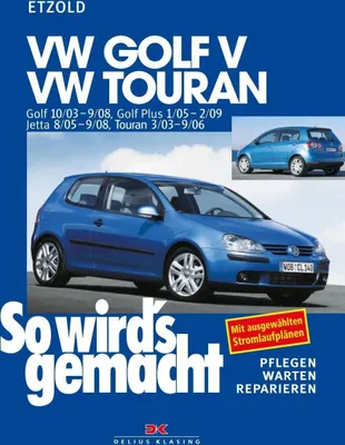 Produktbild von So wird's gemacht. VW Golf V 10/03-9/08, VW Touran I