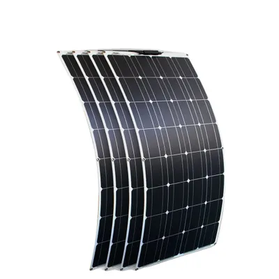 Produktbild von Flexible Solarpanel 100W, hohe Effizienz, leichtes Design, 400w Solarmodul