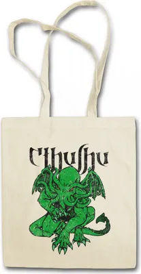 Produktbild von Urban Backwoods Cthulhu VI, Stofftasche, Farbe: Beige