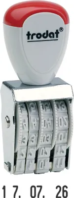 Produktbild von trodat Datumstempel 1014 Abdruckgröße: 4 x 17 mm