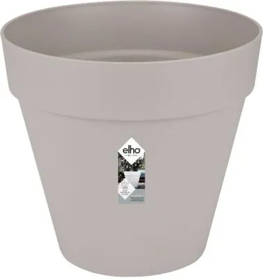 Produktbild von Loft Urban Runder Blumentopf Wheels 60 - Grau Ø 58 x 54 cm