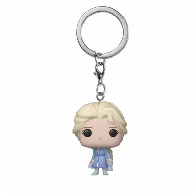 Immagine prodotto di Disney Frozen II - Elsa - Portachiavi Funko Pocket POP!