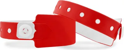 Produktbild von CombiCraft Vinyl Einlassbänder Rot mit Druckverschluss - 500 Stück