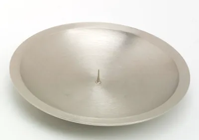 Produktbild von Kerzenteller, Teller, Kerzenuntersetzer mit Dorn D 16 cm