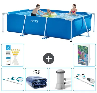 Produktbild von Rechteckiger Frame Pool - 300x200x75 cm - 7-teilig S149