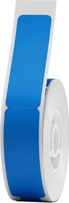 Produktbild von Thermoetiketten Niimbot 12,5x74+35, 65 Stück (Blau)