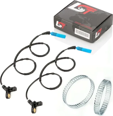 Produktbild von 2x ABS-Sensor und ABS-Ring Set Hinterachse 48 Löcher für BMW Z4 ROADSTER E85
