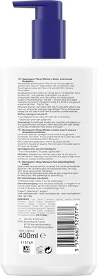 Produktbild von Neutrogena 5296301, Lotion, Frauen, Feuchtigkeitsspendend, normale Haut, 400 ml, Pumpenflasche
