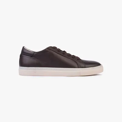 Produktbild von Omnio Herren Sneaker, braunes Leder