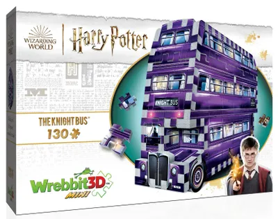 Image de Le chevalier errant Mini Harry Potter / Knight Bus 3D Puzzle 130 pièces