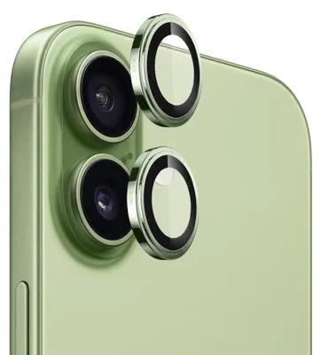 Produktbild von Blueo – Sapphire Crystal Original Schutzglas für die Kamera des iPhone 17 – grün