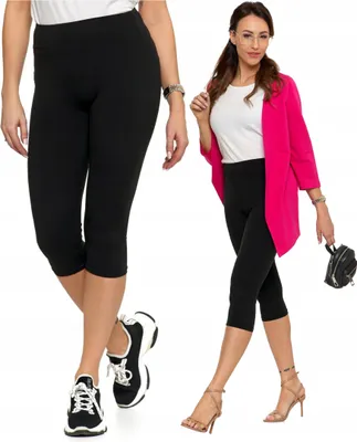 Produktbild von Damen Leggings 3/4 High State Blickdicht MORAJ XXL