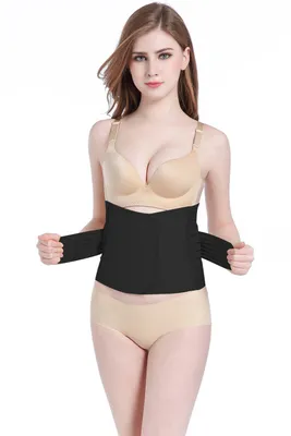 Image de Desire of Goods Postpartum Maternity Strap - Bande de fermeture 3 en 1 - Ceinture abdominale grossesse - Bande de fermeture post-natale - Agrafe abdominale