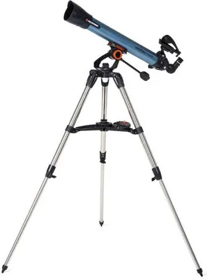 Image de Celestron 22401 Inspire 70AZ Adaptateur pour smartphone de réfracteur intégré, réfracteur - Bleu