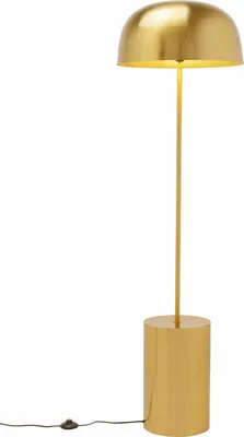 Zdjęcie produktu dla KARE lampa podłogowa LOUNGY 160 cm złota