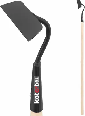 Produktbild von KOTARBAU® Gartenhacke zum Jäten und Umpflanzen mit Holzgriff 160 mm