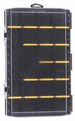 Produktbild von Stanley STST81681-1, Aufbewahrungsbox, Schwarz, Gelb, Rechteckig, Polypropylen (PP), Einfarbig, Polycarbonat