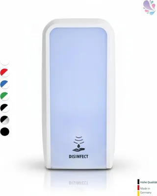 Produktbild von Desinfektionsspender SENSOR, berührungslos bis zu 1.000 Anwendungen je 1-Liter, blitzschneller Kartuschenwechsel, Blanc Cosmos : Farbe - Weiß Farbe: Weiß