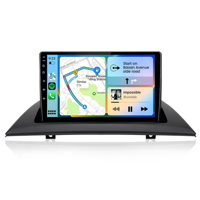 Image de Autoradio Hexinex Android 15 pour BMW X3 E83 (2004-2012) 2 Go + 32 Go, processeur quadricœur, Wi-Fi, CarPlay