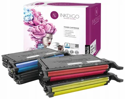 Produktbild von Inkdigo Tonerset CLT-609S für Samsung CLP-770ND, CLP-775N, CLP-775ND – CMYK,, KI-generiertes Bild