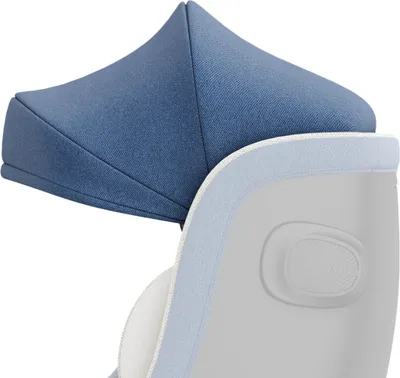 Immagine prodotto di Capottina Daliya® BRAVO, protezione solare, per seggiolini auto Daliya i-Size BRAVO e ROTAZIONE - blu chiaro