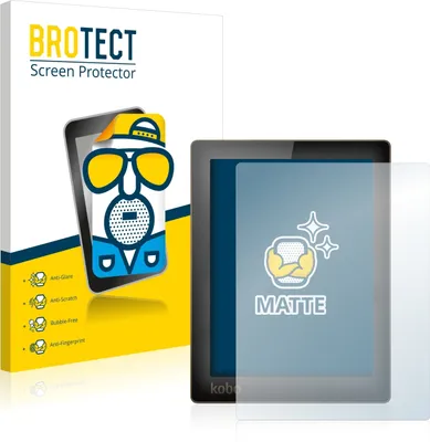Produktbild von 2x BROTECT Schutzfolie für Kobo Aura Displayschutz Displayschutzfolie Folie Matt Entspiegelungsfolie