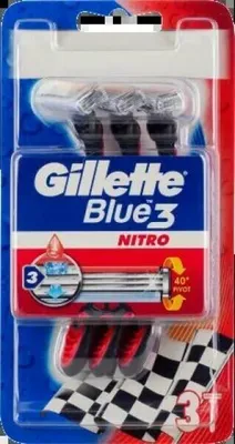 Produktbild von Gillette Blue 3 Einwegrasierer 3er Pack Nitro
