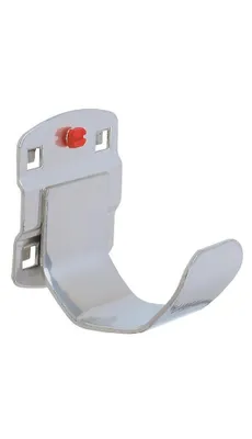 Immagine prodotto di Porta tubo D60xW35mm zincato per lamiere forate 2pz/confezione KAPPES