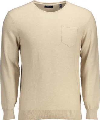 Image de GANT Pull homme textile Beige SF13015 - Taille : S