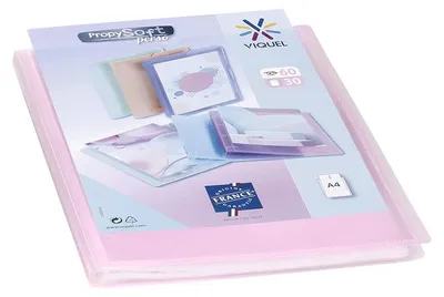 Produktbild von Viquel - Dokumentenhülle personalisierbar – Einband im A4-Format – Sichtbuch für